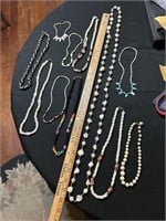 11pc lot freshwater mother of pearl jewelry