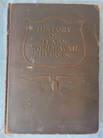 Rare book 1st ed TEXAS WW1 heroes 1919
