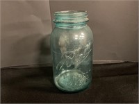 Blue ball mason jar