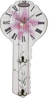 RAODIK Vertical Key Clock  Elk Design  Wall Decor