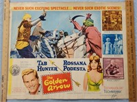 1963 original movie poster The Golden Arrow