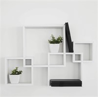 Floating Cube Wall Shelves