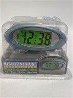 Night vision, digital alarm clock still in