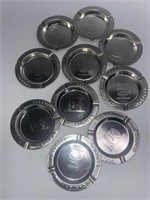 (10) souvenir ashtrays from RJR tobacco company,