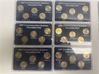 (30) Statehood Quarters as Shown