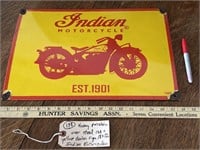 INDIAN Motorcycles 16x12  dealer sign