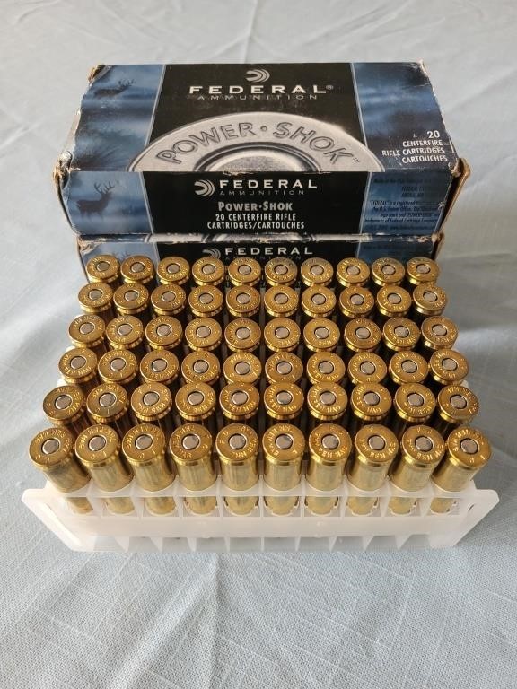 AMMO 7mm Rifle 60 rounds 3 boxes FEDERAL fmj