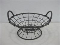 12"x 5" Round Wire Basket
