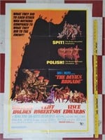 1968 The Devil's Brigade ww2 war movie poster