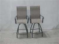 Two 23"x 21.5"x 52" Outdoor Chairs