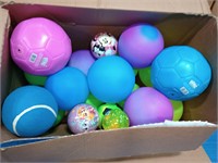 Variety of play balls