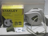 Stanley Accuscape Automatic Hose Reel Untested