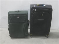 Two Rolling Luggage See Info