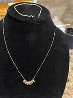 14K SOLID GOLD necklace & bracelet chain 4.2 grams