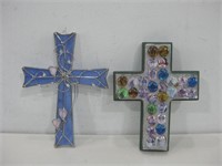 Two Crosses Largest 8"x 5.5"