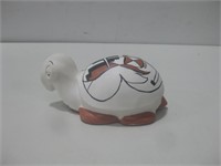6"x 3"x 3.5" Signed Pottery Turtle
