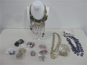 Assorted Costume Jewelry Pictured
