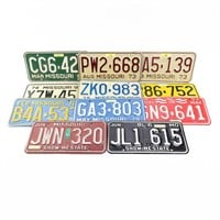 11 Missouri License Plates 1968 - 1984