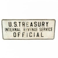 U.S. Treasury IRS Official Wall Plate
