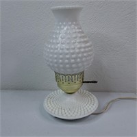 11 INCH HOBNAIL LAMP