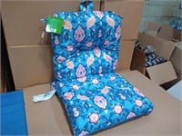 True living blue outdoor patio chair cushion