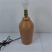 14 INCH POTTERY LAMP