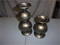 Bell Candle Holders S/2 - NEW