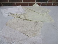 Lot of Runners, Doilies, Curtains