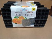 American seed reusable seat starter 72 cells
