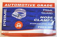 Prime Automotive Grade Hose Clamps