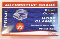 Prime Automotive Grade Hose Clamps