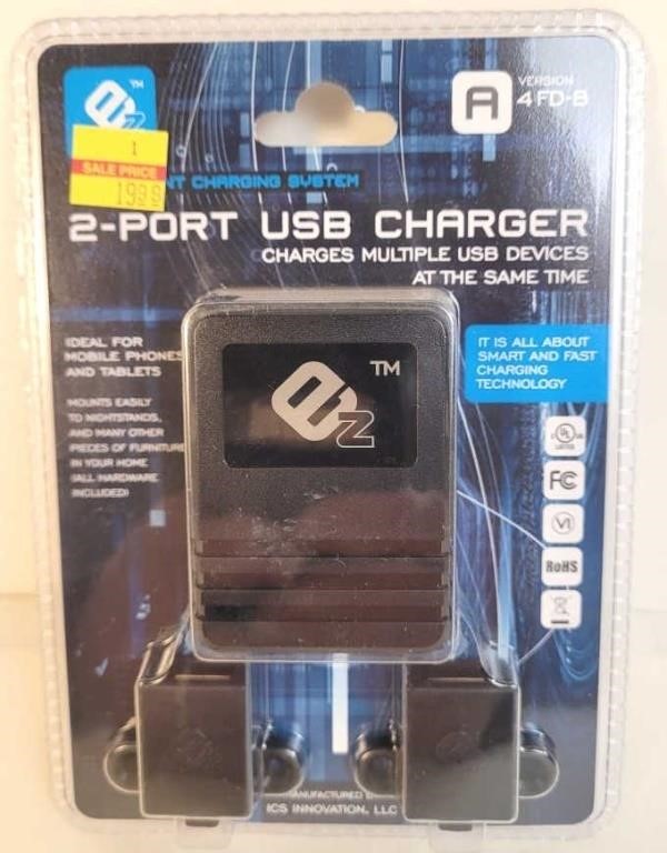 2 Port USB Charger