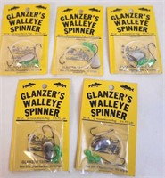 5- Glanzer's Walleye Spinners
