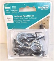 National Locking Peg Hooks # V2355