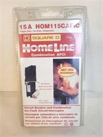 Homeline Combination AFCI 15A Circuit Breaker
