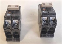 2- Two Pull 45 Amp Circuit Breakers