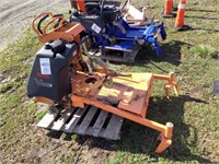 d1 scag stand up mower frame