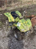 d1 youth 49cc atv been sitting condition unknown