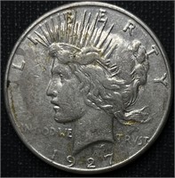 1927-S Peace Dollar