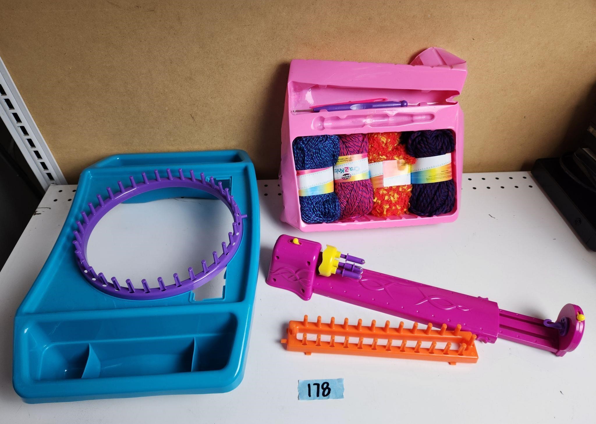 Kids Knitting Set