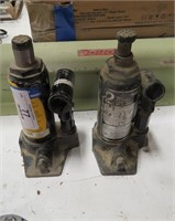 Lot Of 2 Two Tonne Bottle Jacks No Handles