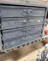 Bolt Supply House Parts Case W/ 4 Drawers.