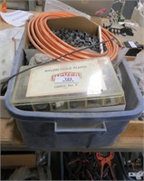 Bin Of Enclosure Pass Through Connectors