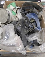 Box Of Respirators And Cannisters