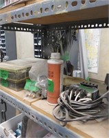 Shelf Of Transformer, Copper Topper, Light Bulbs,