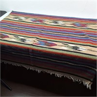 49x78 HAND LOOMED SOUTH AMERICAN BLANKET