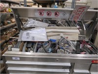 Mechanics Edge Stainless Toolbox Cabinet Complete