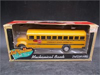 Lil'Yellow School Bus Mechanical Bank