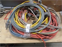 Lot Of Misc Extension Cords
