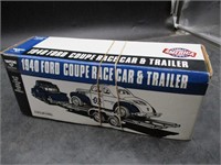 1940 Ford Coupe Race Car & Trailer